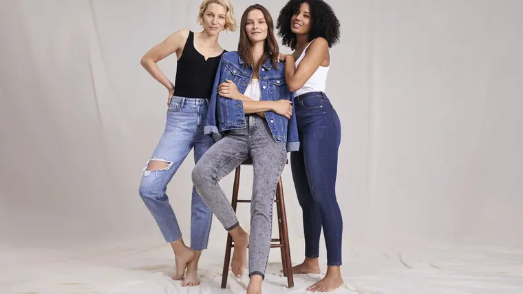 TESCO jeans with LYCRA® T400® EcoMade technology