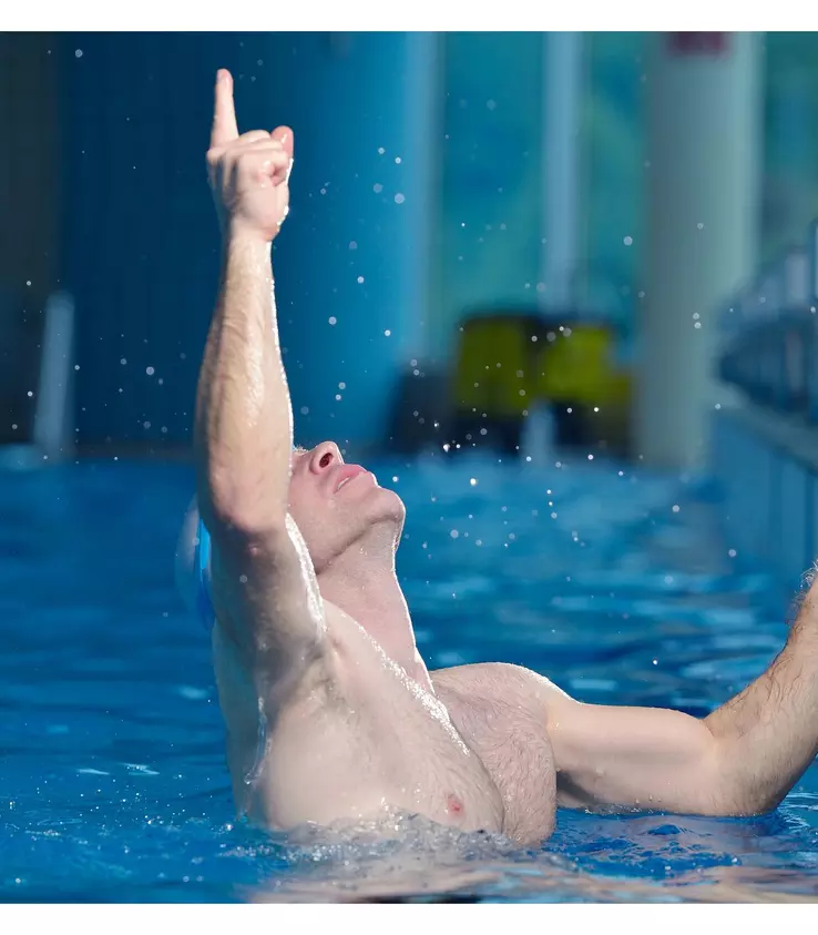 A swimmer to represent the use of LYCRA® fiber in swimwear for the first time at the Olympics.